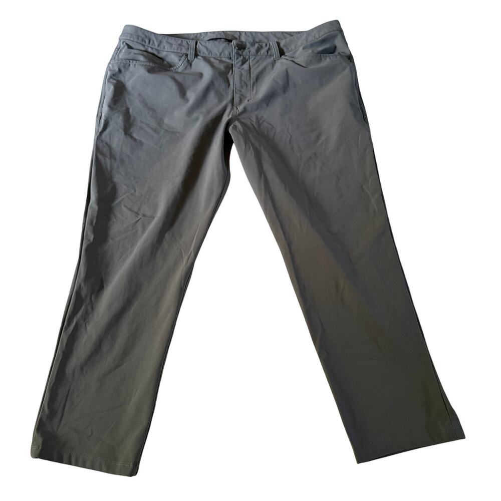 Lululemon Gray ABC Pants 40 Waist 30" Inseam